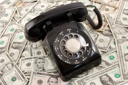 Photo: Phone calls = Money