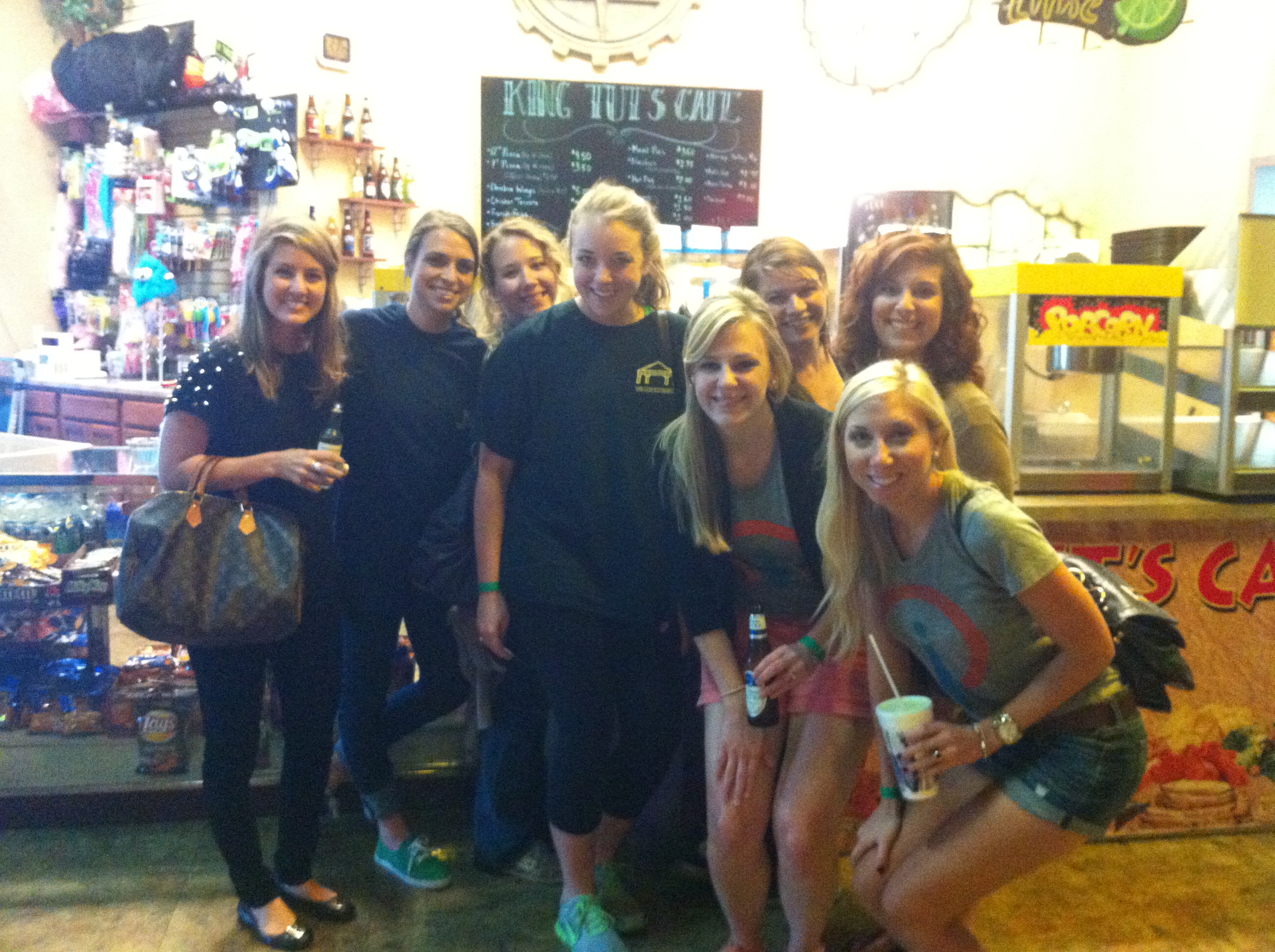 Some of our wonderful account managers: (L to R) Jordan, Maggie, Rebekah, Laura, Alison, Jeanne, Sarah, and Gabrielle.