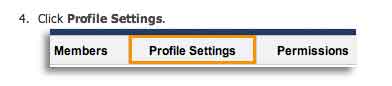 ProfileSettings