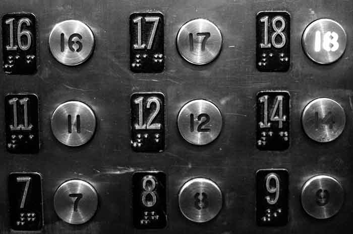 ElevatorButtonsNoThirteenImage