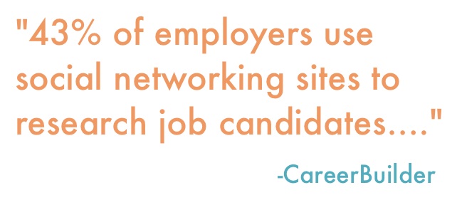 Search Influence New Orleans - Employers Use Social Media Career Builder Quote