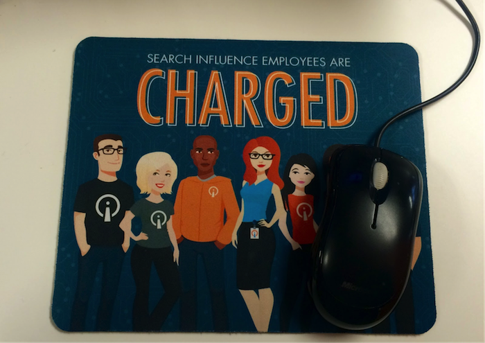 Charged Company Values Mousepad