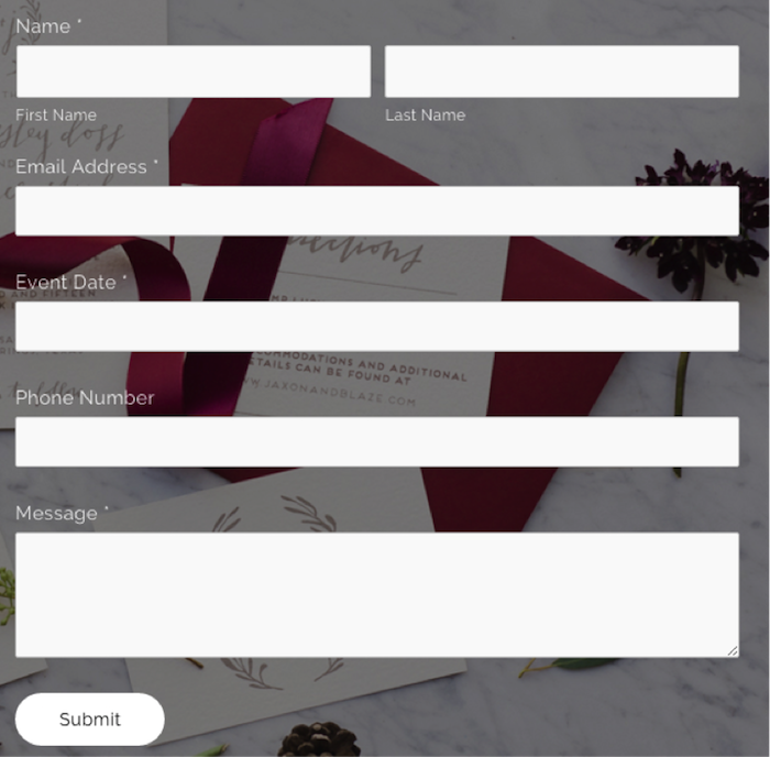 Large Contact Form LeadSNDR