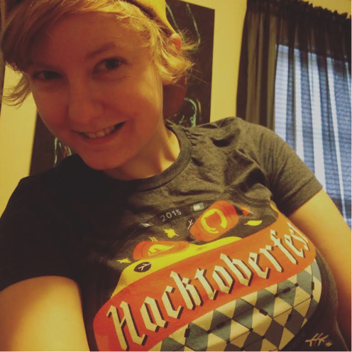 Mattie With Hacktoberfest Shirt Image