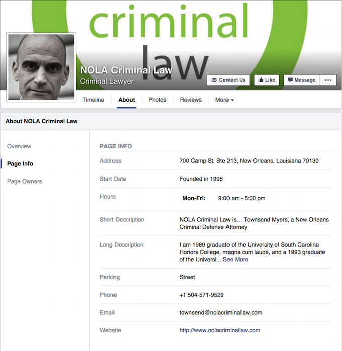 NOLA Criminal Law Facebook Image