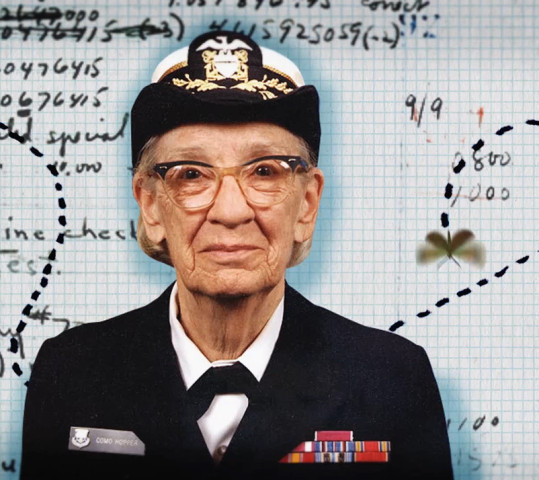 Grace Hopper Portrait Code Press - Search Influence