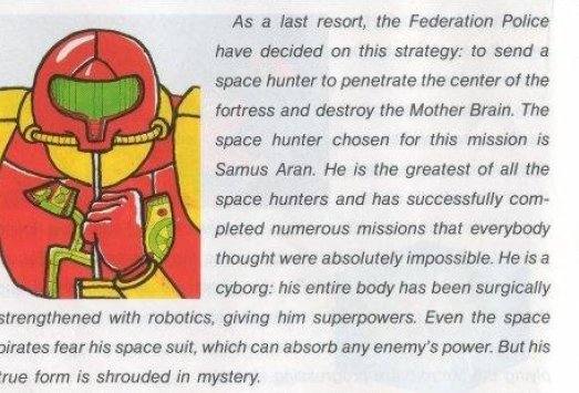 Metroid Manual Game Description Scan - Search Influence