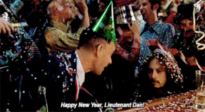 Lieutenant Dan And Forest Gump At New Years - Search Influence