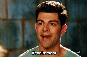 Image Of Schmidt From New Girl Being Excited #Excitement - Search Influence