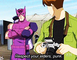 Respect your elders, punk from Marvel animated series - Search Influence