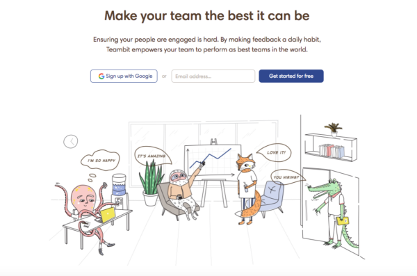 Image of Teambit Landing Page - Search Influence