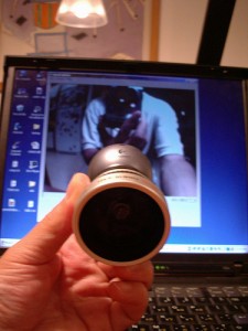 Fisheye Webcam - Don't try this at home
