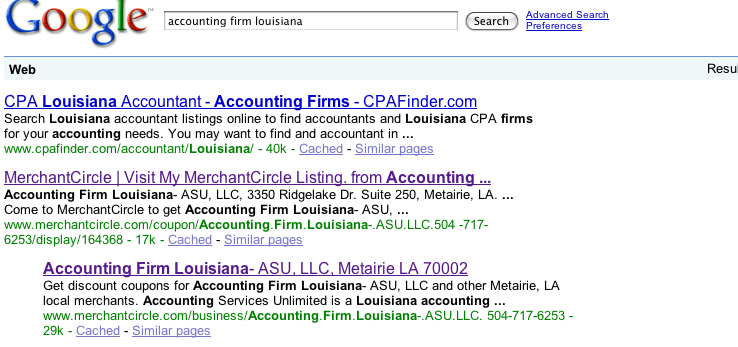 Accounting Firm Louisiana - Image from Google