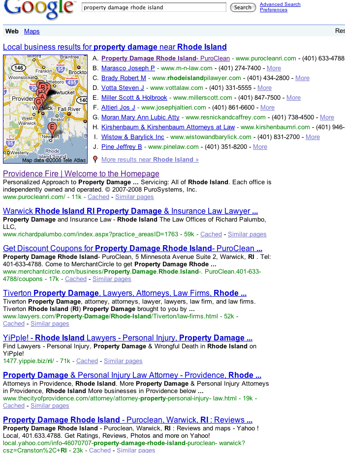 Property Damage Rhode Island - Image from Google