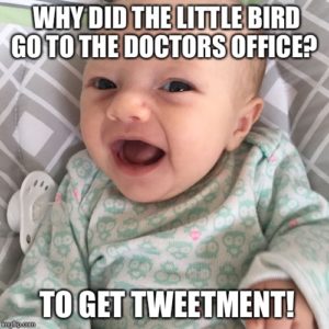 Image Of Baby Making A Joke About Doctors - Search Influence