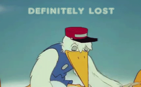 Image of Lost Duck With Map - Search Influence