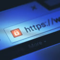 Graphic of a non-secure site
