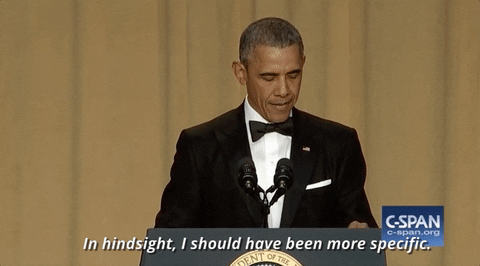 Barack Obama gif related to importance of anchor text in backlinks