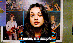 I mean, it's simple gif from That 70s Show