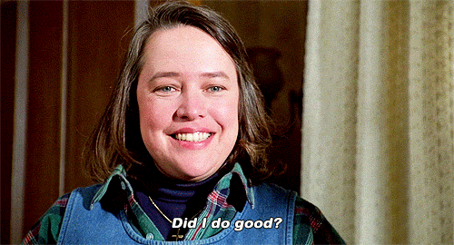 Gif from the movie "Misery"
