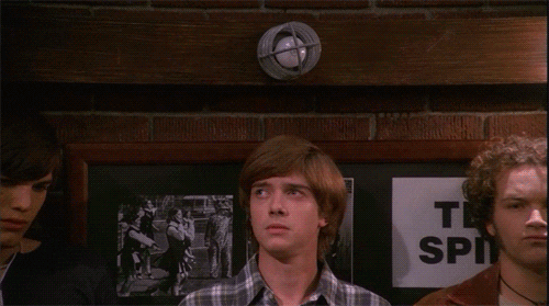 Lightbulb going off about head that 70s show