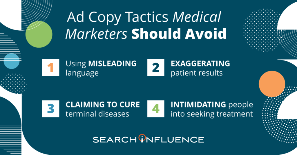 Ad copy tactics medical marketers should avoid