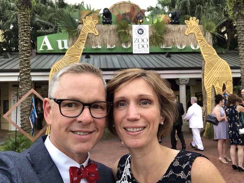 Will & Angie Scott, Search Influence Co-Founders, at Hancock Whitney Zoo To Do 2019