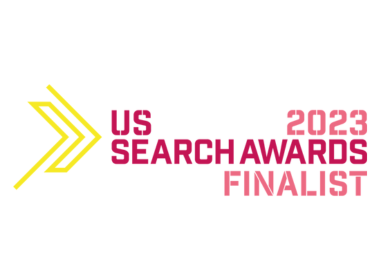 US Search Awards 2023 Finalist graphic - Search Influence