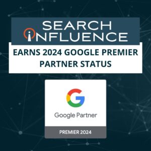 Search Influence earns Google Premier Partner badge