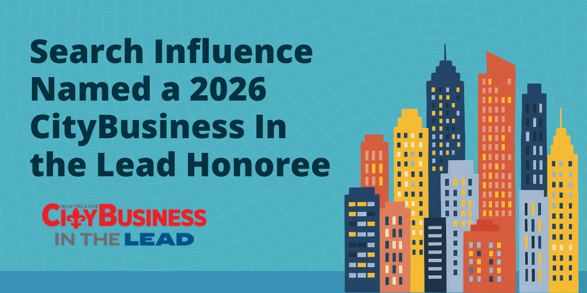 Digital Marketing Agency Search Influence Named 2026 CityBusiness In the Lead Honoree